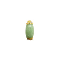 Rectangle Jade Pendant (14K)
