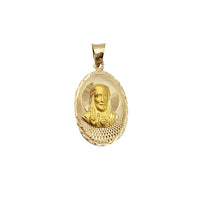 Double Side Jesus & Guadalupe Pendant (14K)