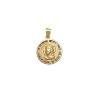 Jesus Medallion Pendant (14K)