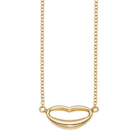 Kiss Necklace (14K)