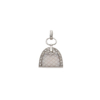 Diamond 3D Purse Pendant (14K)