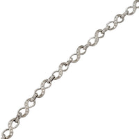 Zirconia Infinity Bracelet (Silver)