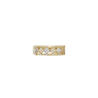 Zirconia Rhombus Lady Ring (14K)
