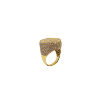 Iced-Out Round & Baguette Diamond Ring (14K)
