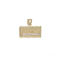 Rectangular Shape Last Supper Pendant (14K)