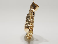 Laughing Buddha Pendant - Lucky Diamond 恆福珠寶金行 New York City 169 Canal Street 10013 Jewelry store Playboi Charlie Chinatown @luckydiamondny 2124311180