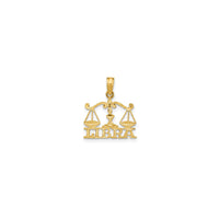 Libra Pendant (14K)