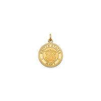 United States Navy Medallion Pendant (14K)