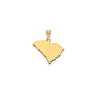 Plain South Carolina State Pendant (14K)
