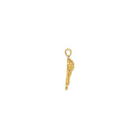 Open Backed Golf Pendant (14K)