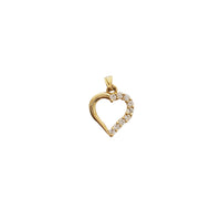 Outline Heart Pendant (14K)