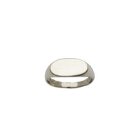 Oval Signet Ring (Silver)