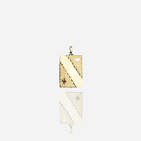 Yellow Gold Pocket Card Pendant (14K)