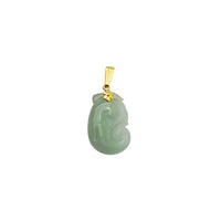 Prosperity Jade Pendant (14K)