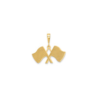 Racing Flag Pendant (14K)