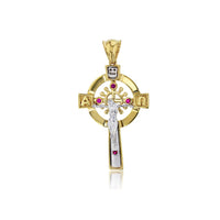 Jesus Cross Pendant (14K)