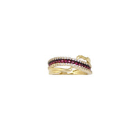 Red Zirconia Lady Ring (14K)