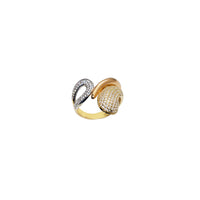 Abstract Splash Ring (14K)
