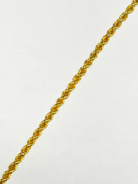 Hollow Rope Bracelet (18K)