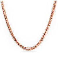 Rose Gold Solid Franco Chain (14K)