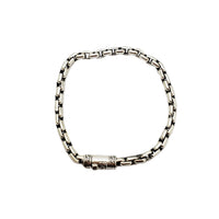 Round Box Bracelet (Silver)