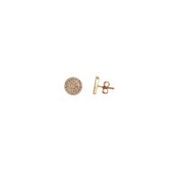 Round Diamond Stud Earring (14K)