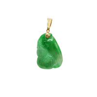 【如意】Jade Ruyi Pendant (14K)