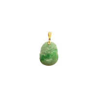 【如意】 Ruyi Jade Pendant (14K)
