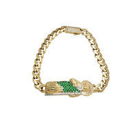 Saint Jude Monaco Bracelet (14K).