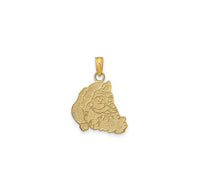 Santa Face Pendant (14K)