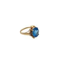 Yellow Gold Sapphire Ring (14K)