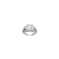 Iced-Out CZ Ring (Silver)