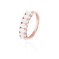 Fanned Opal Cocktail Ring (14K)