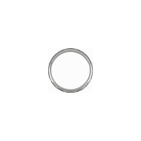 Curly Vines Wedding Ring (Silver) setting - Popular Jewelry -New York