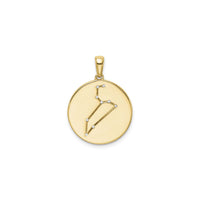 Leo Zodiac Constellation Medal (Silver) main - Popular Jewelry - New York