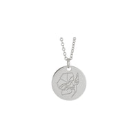 Morning Glory September Birth Flower Pendant (Silver) preview - Popular Jewelry - New York
