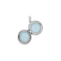 Nautical Compass Locket (Silver) open - Popular Jewelry - New York