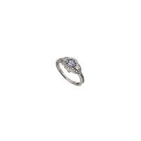 Cubic Zirconia Ring (Silver)