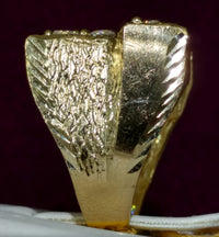 Icy Submachine Gun Ring 10K - Lucky Diamond 恆福珠寶金行 New York City 169 Canal Street 10013 Jewelry store Playboi Charlie Chinatown @luckydiamondny 2124311180