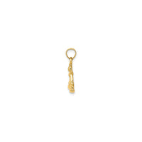 Snowboarder Pendant (14K)