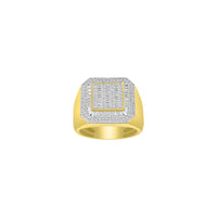 Diamond Square Ring (14K)
