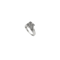 Square Diamond Engagement Ring (14K)