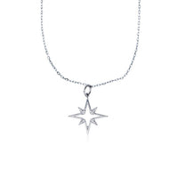 Starburst Necklace (Silver)