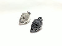 Iced Out Mini Skull Pendant