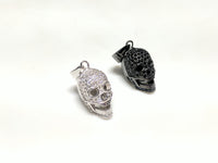 Iced Out Mini Skull Pendant