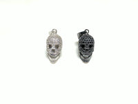 Iced Out Mini Skull Pendant