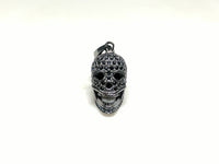 Iced Out Mini Skull Pendant