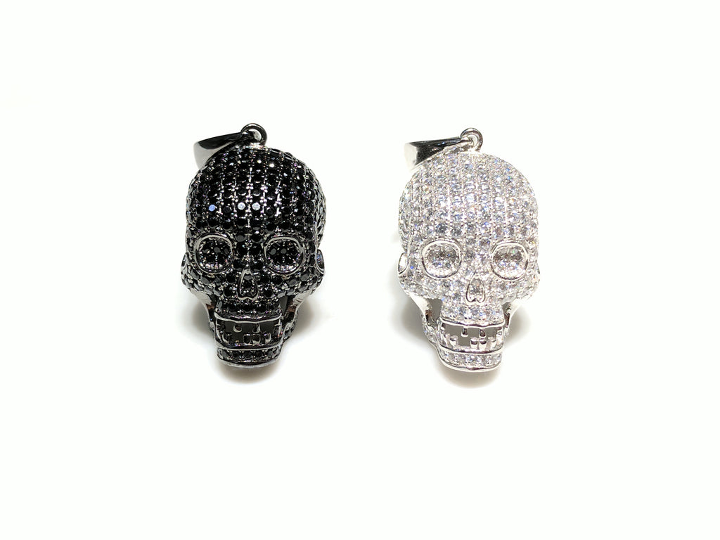 mic＆co 925 脆く Skull pendant top