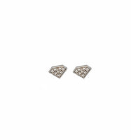 Zirconia Stud Earring (10K)