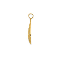 Filigree Teardrop Pendant (14K)